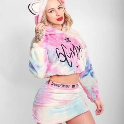 Scummy Bears CLOTHES AND STUFF FUZZY THINGZZ MINI SKIRT (UNICORN)