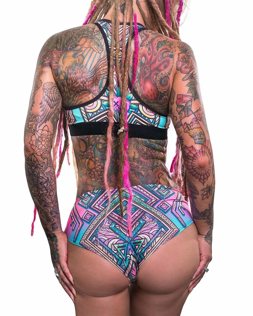 Scummy Bears MI+U - IVY BEAR (WINTERBERRY) - BOOTY SHORTS