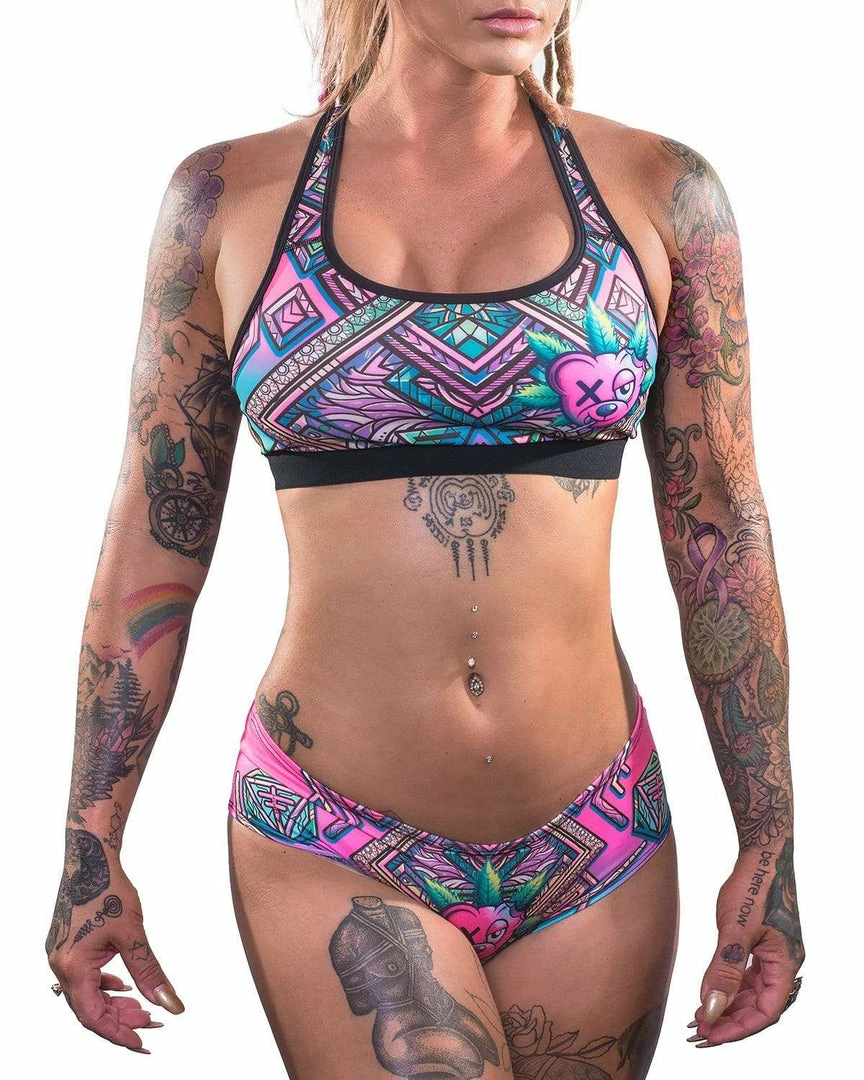 Scummy Bears MI+U - IVY BEAR (WINTERBERRY) - BOOTY SHORTS