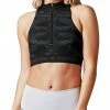 MIDNIGHT TYRANNOSAURUS X SCUMMY BEARS - BONEYARD - ZIPPERED SPORTS BRA