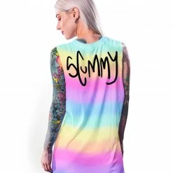 Scummy Bears CLOTHES AND STUFF POPSISKULLS - MELTED DREAMS - MUSCLE TEE